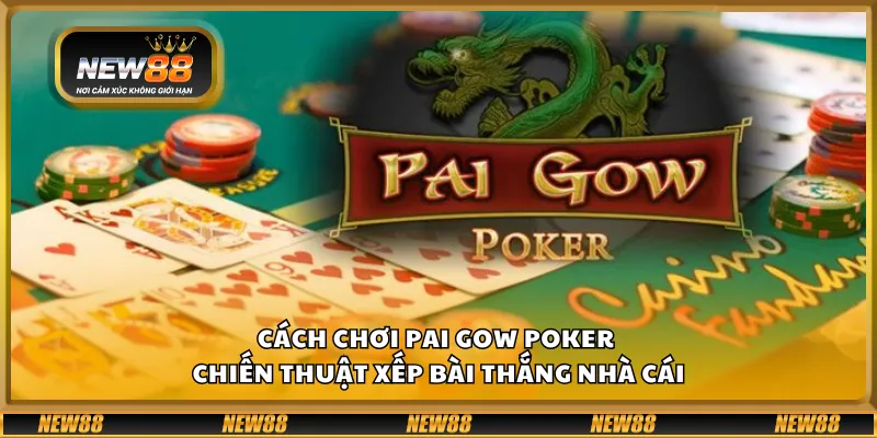 Cách chơi Pai Gow Poker - Chiến thuật xếp bài thắng nhà cái